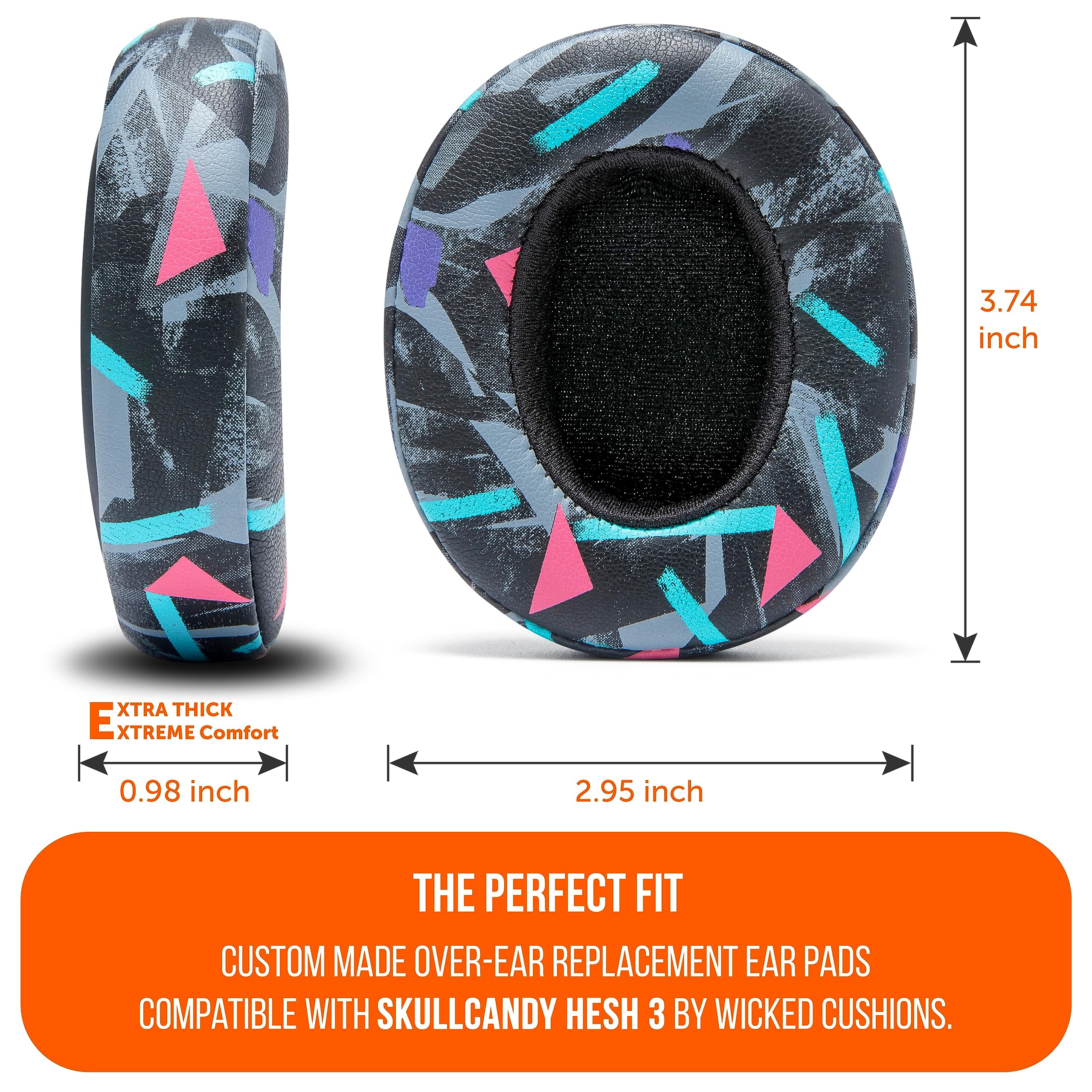 Foto 5 | Almohadillas De Repuesto Para Skullcandy Hesh 3 Y Crusher - Venta Internacional.