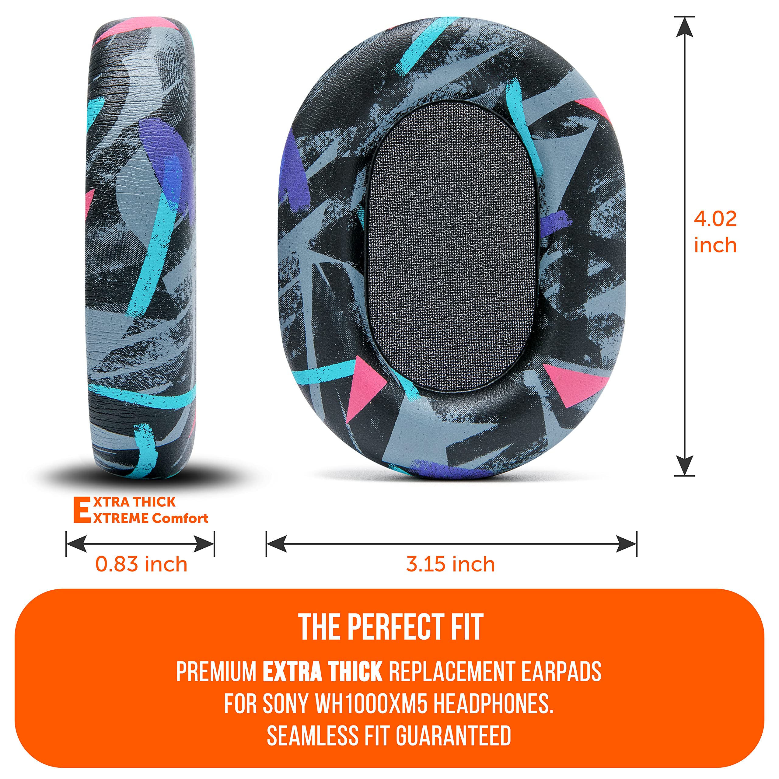 Foto 6 pulgar | Almohadillas Wicked Cushions Extra Gruesas Para Sony Wh1000-xm5  Color Negro - Venta Internacional.