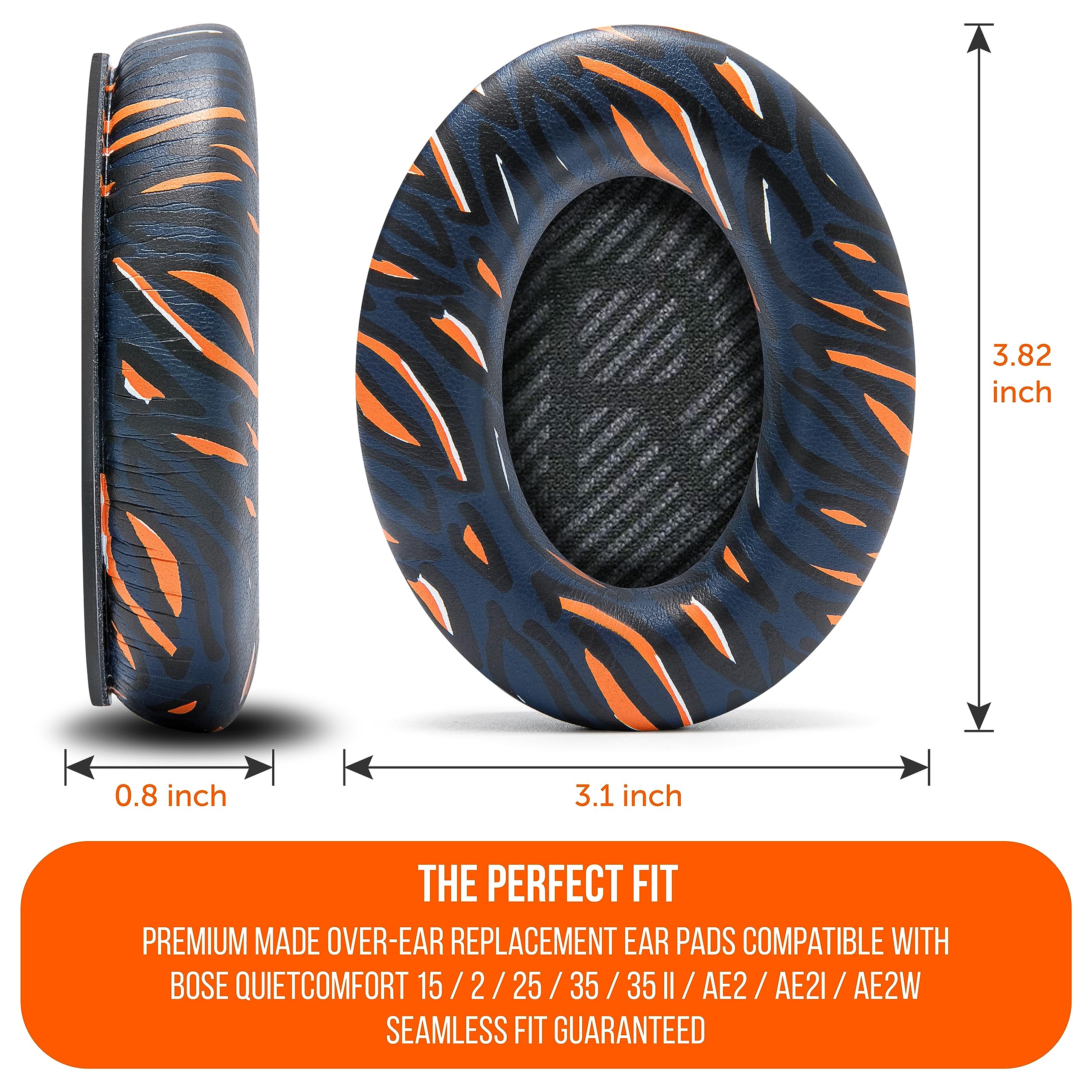 Foto 6 pulgar | Almohadillas De Repuesto Wc Wicked Cushions Para Bose Qc35 Y Qc35ii - Venta Internacional.