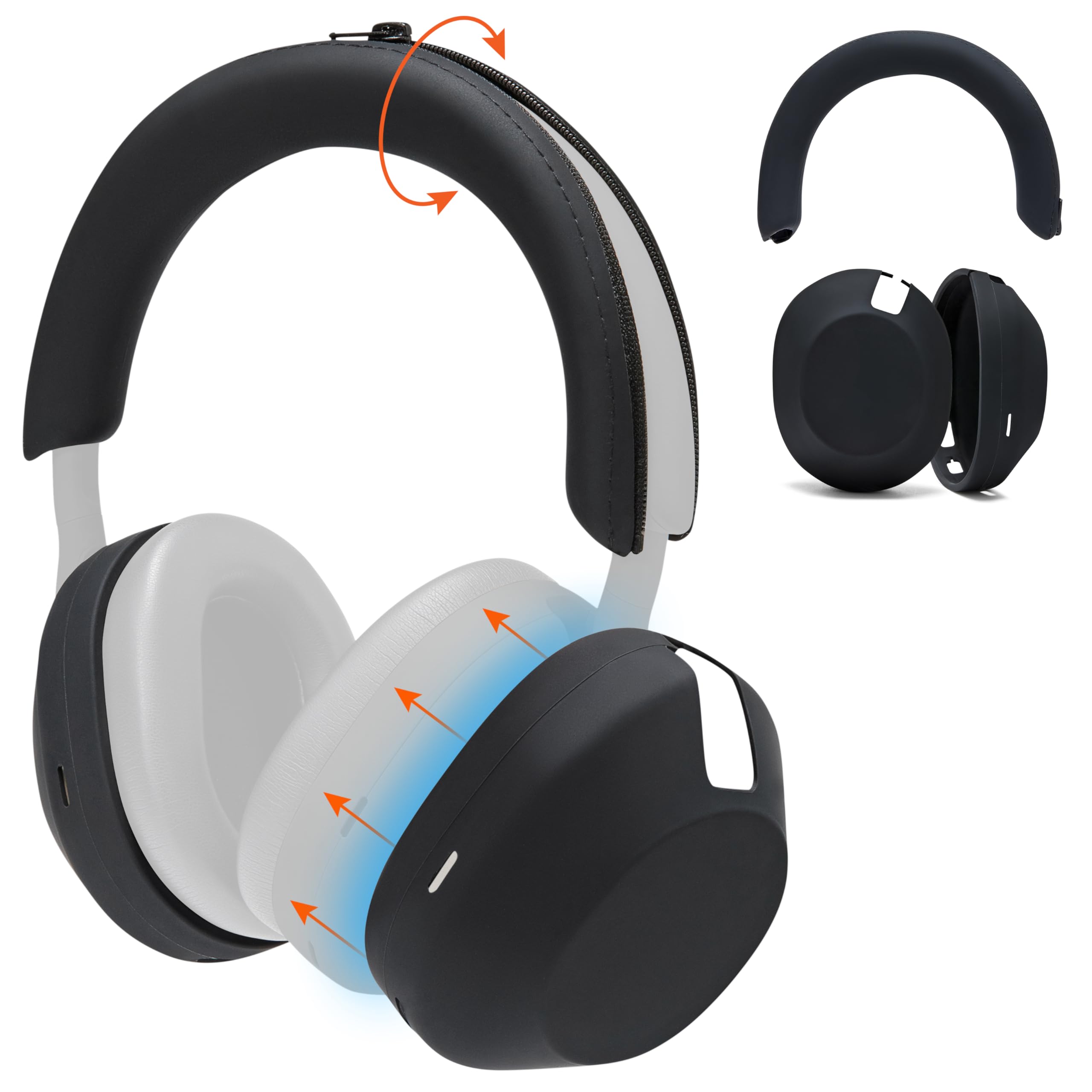 Foto 1 | Funda Protectora Para Auriculares Y Diadema Para Sony Wh1000xm5 - Venta Internacional.