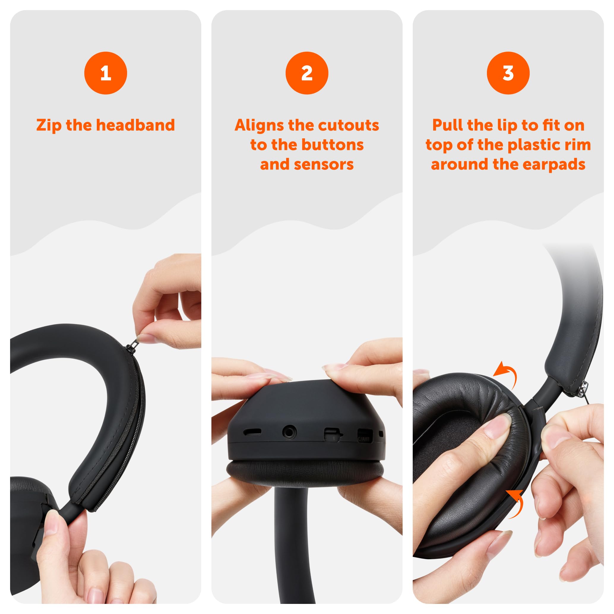 Foto 4 | Funda Protectora Para Auriculares Y Diadema Para Sony Wh1000xm5 - Venta Internacional.