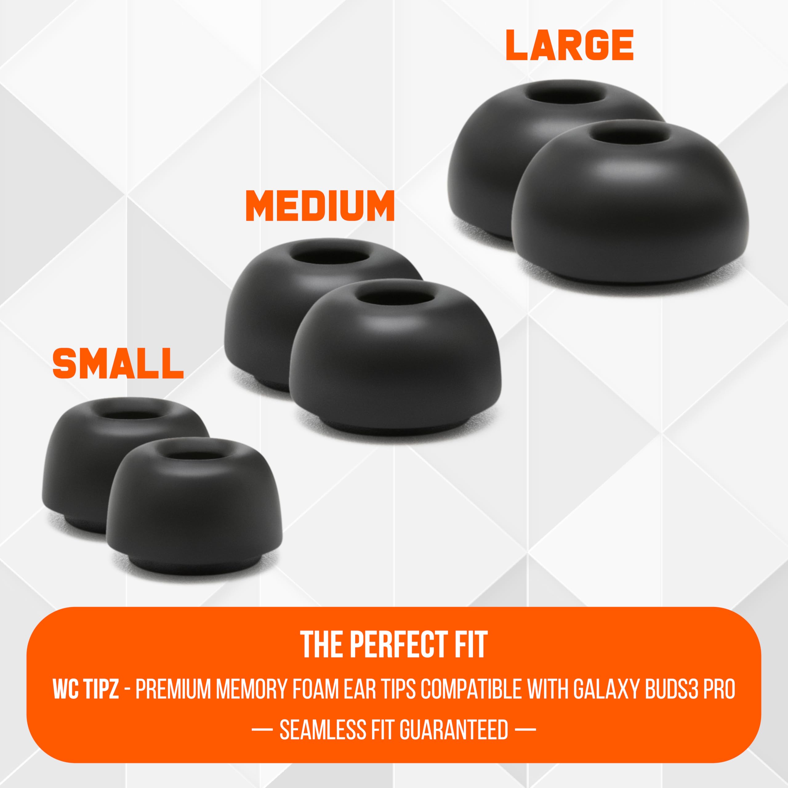 Foto 5 pulgar | Almohadillas Wicked Cojines Wc Tipz Galaxy Para Samsung Galaxy Buds 3 Pro - Venta Internacional.
