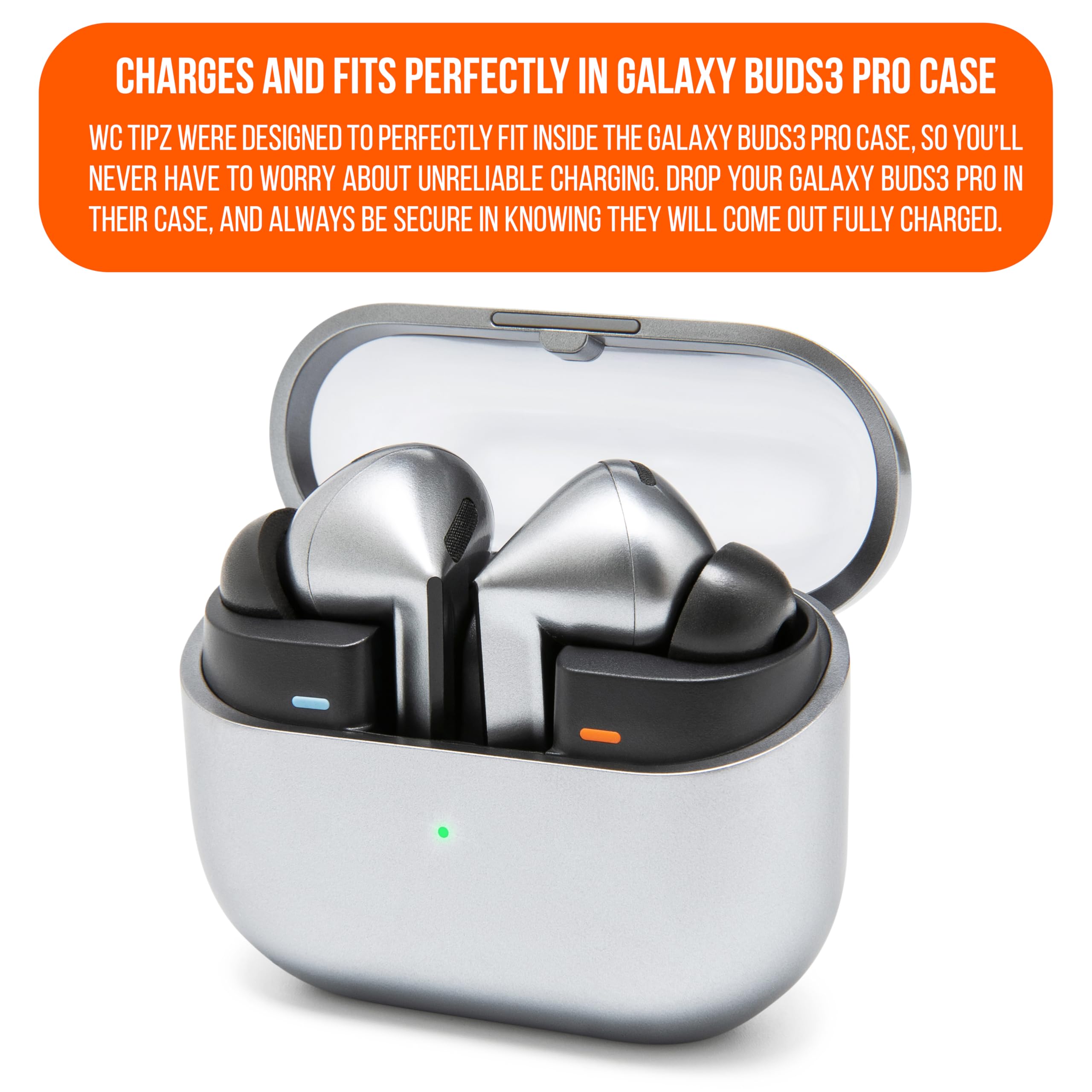 Foto 6 pulgar | Almohadillas Wicked Cojines Wc Tipz Galaxy Para Samsung Galaxy Buds 3 Pro - Venta Internacional.