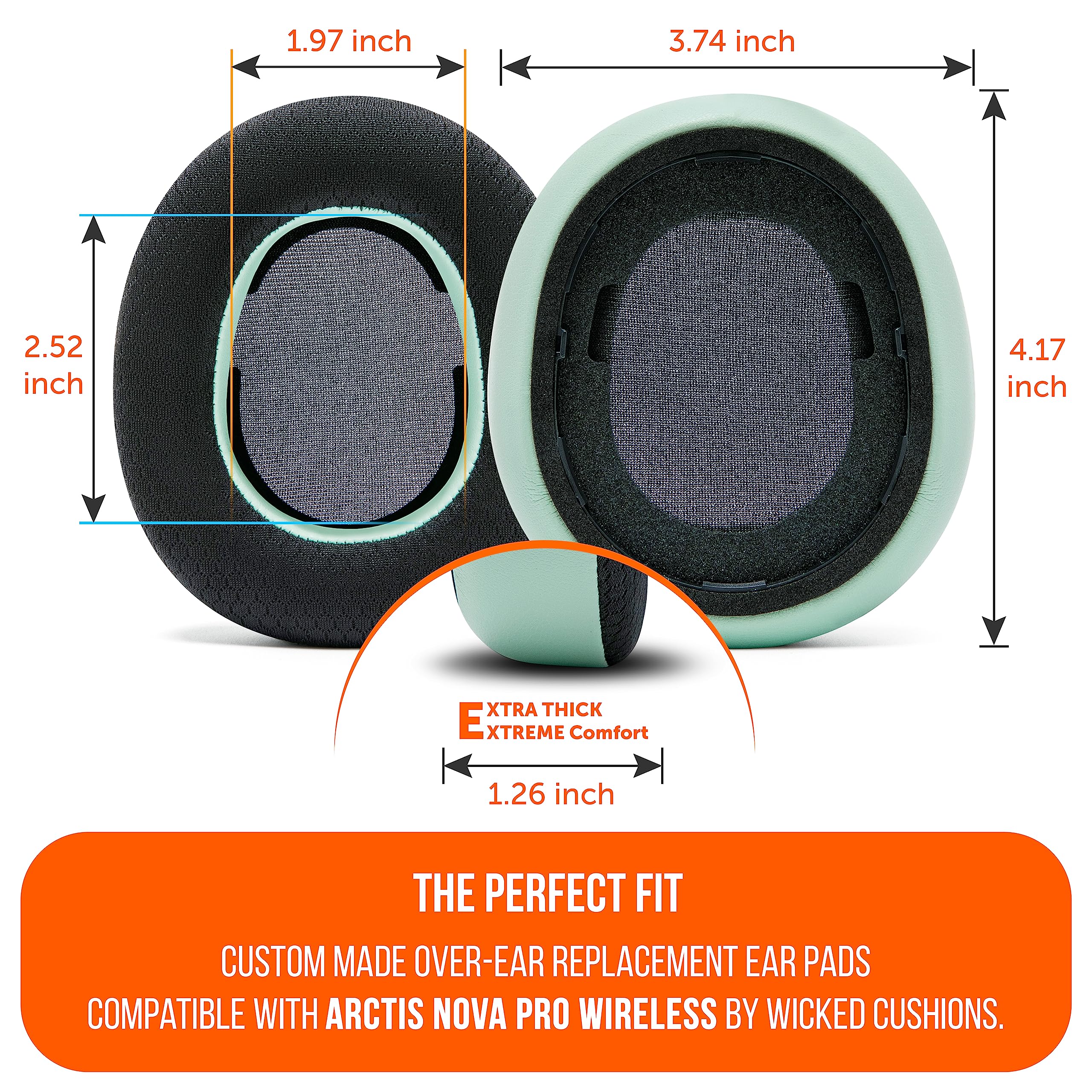 Foto 6 pulgar | Almohadillas Wc Freeze Nova Pro Wireless Arctis Nova Pro Wireless - Venta Internacional.
