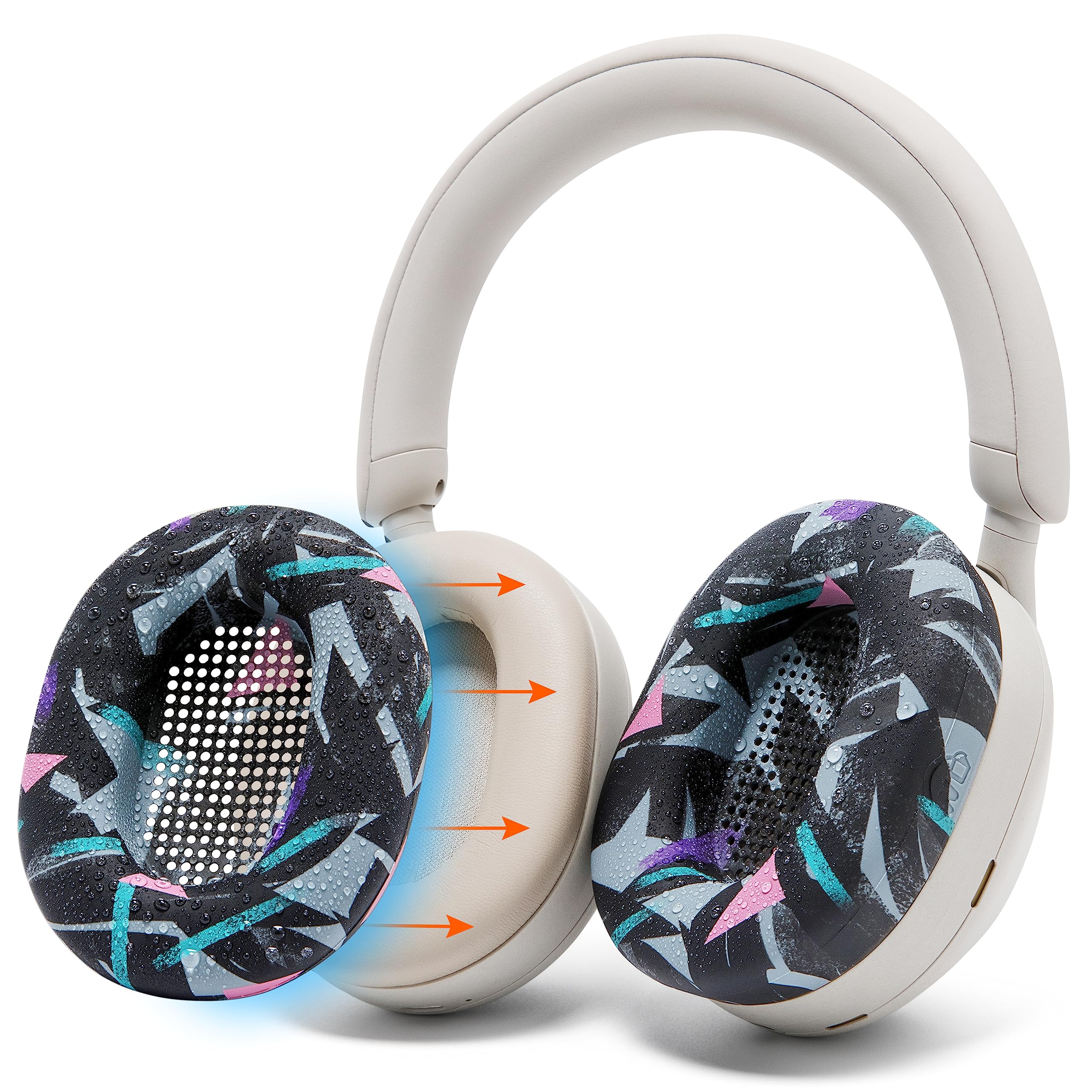 Foto 1 | Fundas De Baño Wicked Cushions Wc Sweatz Xm5 Para Sony Wh1000xm5 - Venta Internacional.