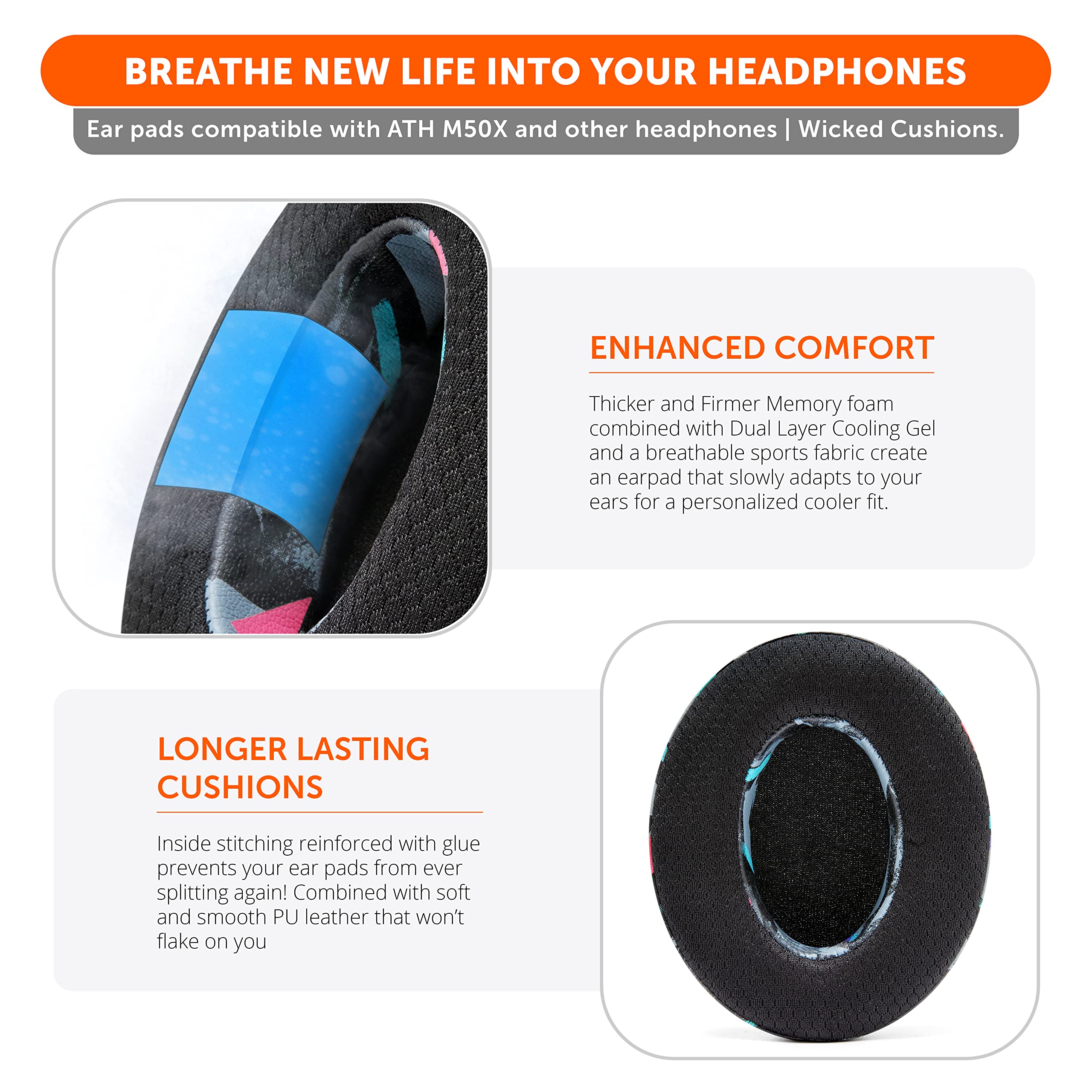 Foto 4 pulgar | Auriculares Wc Freeze Hybrid Cooling Gel Para Hyperx Cloud Black - Venta Internacional.