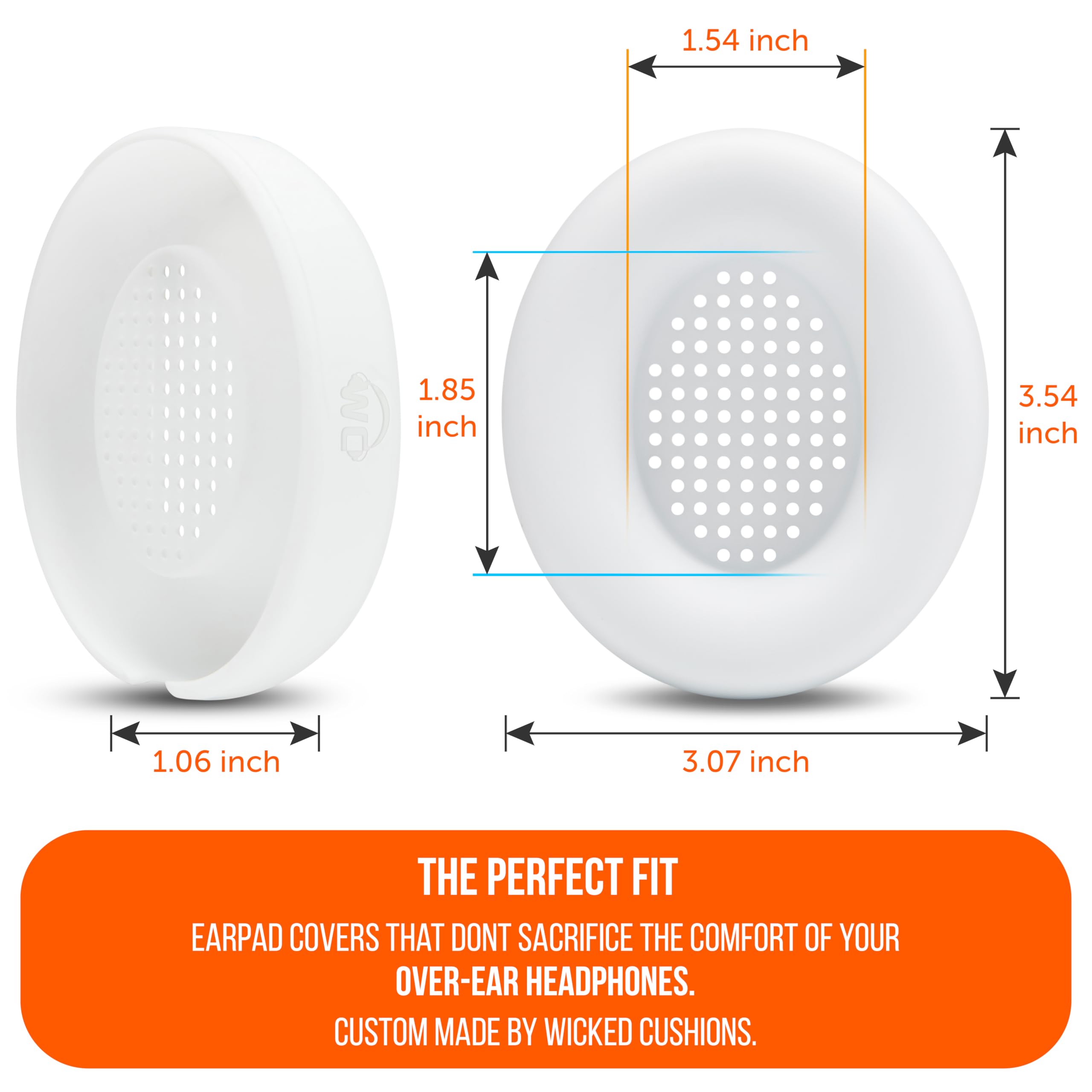 Foto 7 pulgar | Fundas Protectoras Para Auriculares Wicked Cushions Beats Studio Pro - Venta Internacional.