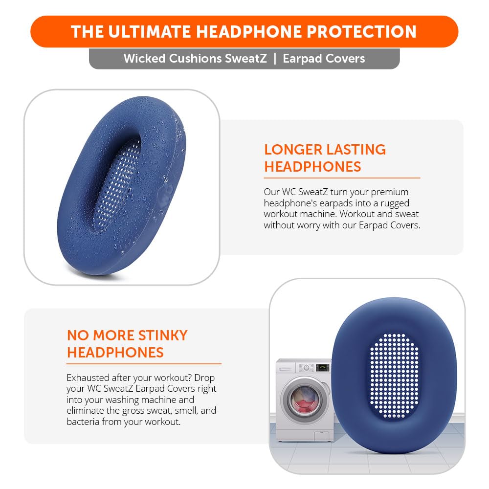 Foto 5 pulgar | Funda Protectora Para Auriculares Wicked Cushions Para Sony Wh1000xm5 - Venta Internacional.