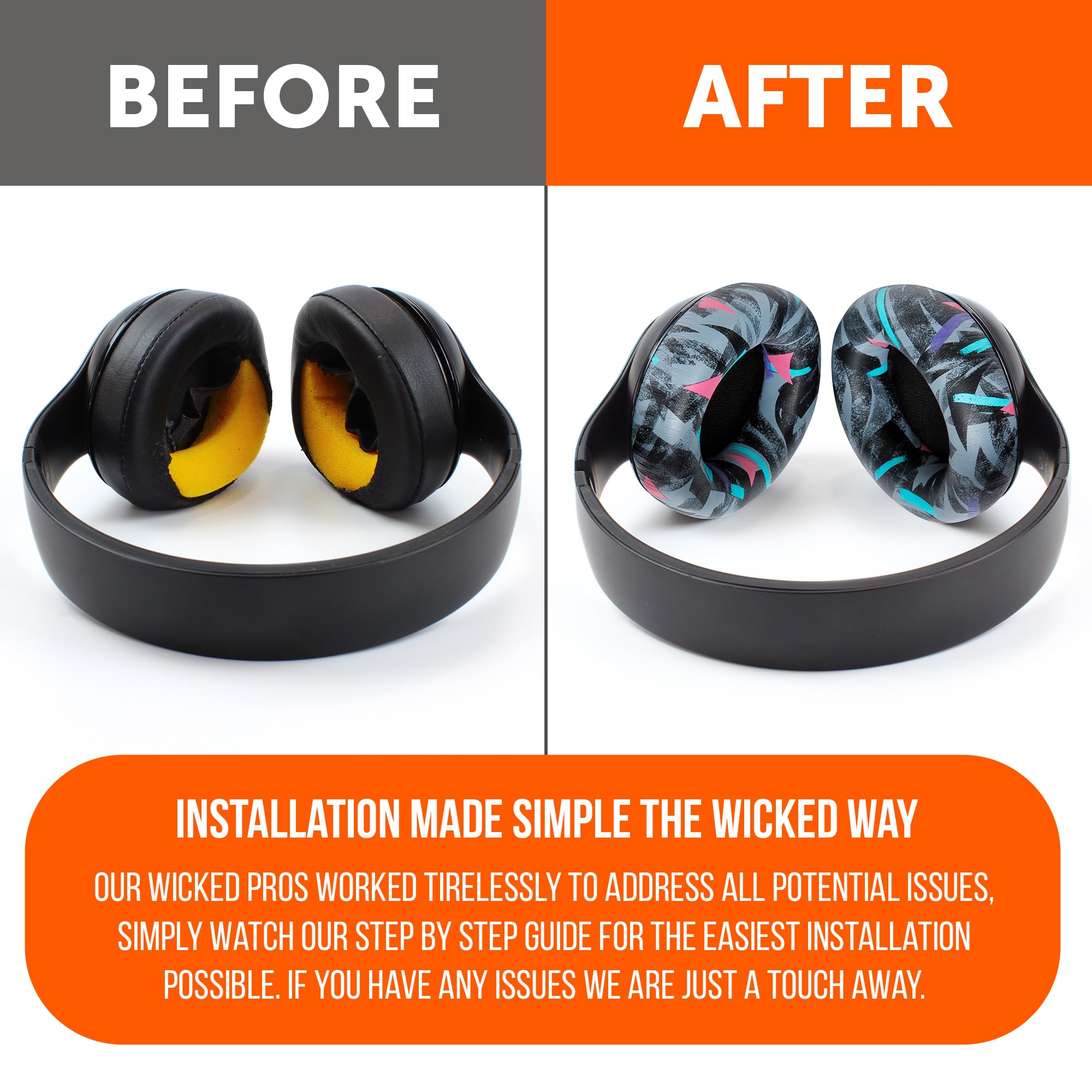 Foto 5 pulgar | Almohadillas De Repuesto Wicked Cushions Para Beats Studio Pro - Venta Internacional.