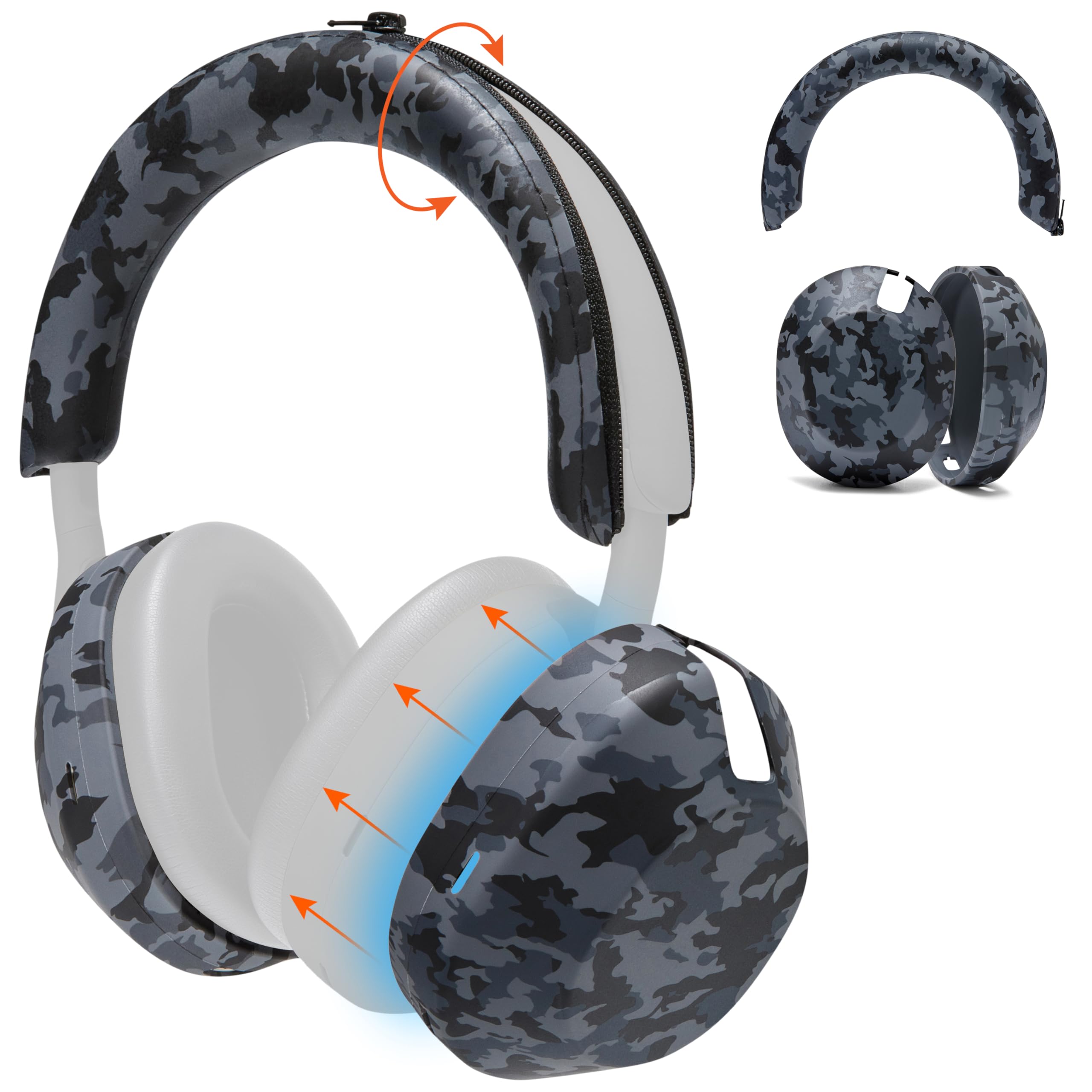 Foto 2 pulgar | Funda Protectora Para Auriculares Y Diadema Para Sony Wh1000xm5 - Venta Internacional.