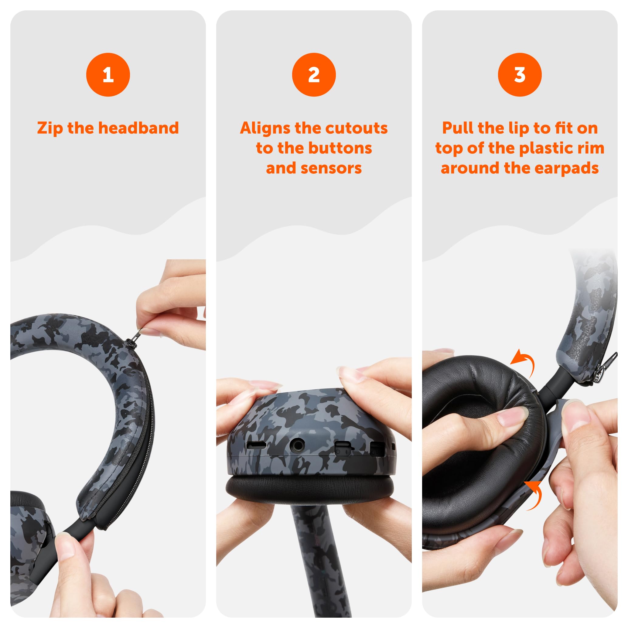Foto 5 pulgar | Funda Protectora Para Auriculares Y Diadema Para Sony Wh1000xm5 - Venta Internacional.