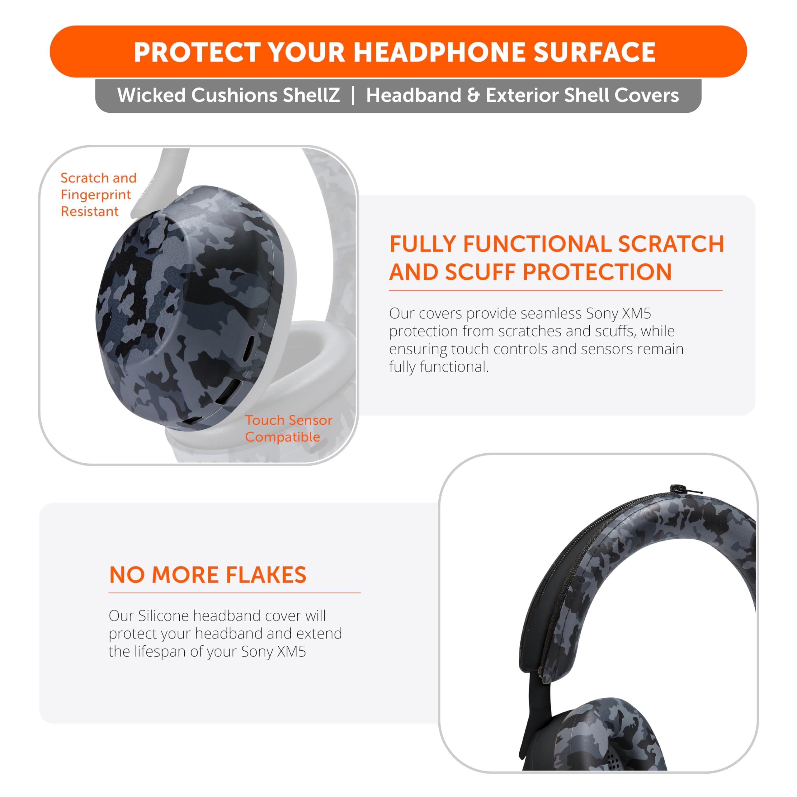 Foto 6 pulgar | Funda Protectora Para Auriculares Y Diadema Para Sony Wh1000xm5 - Venta Internacional.