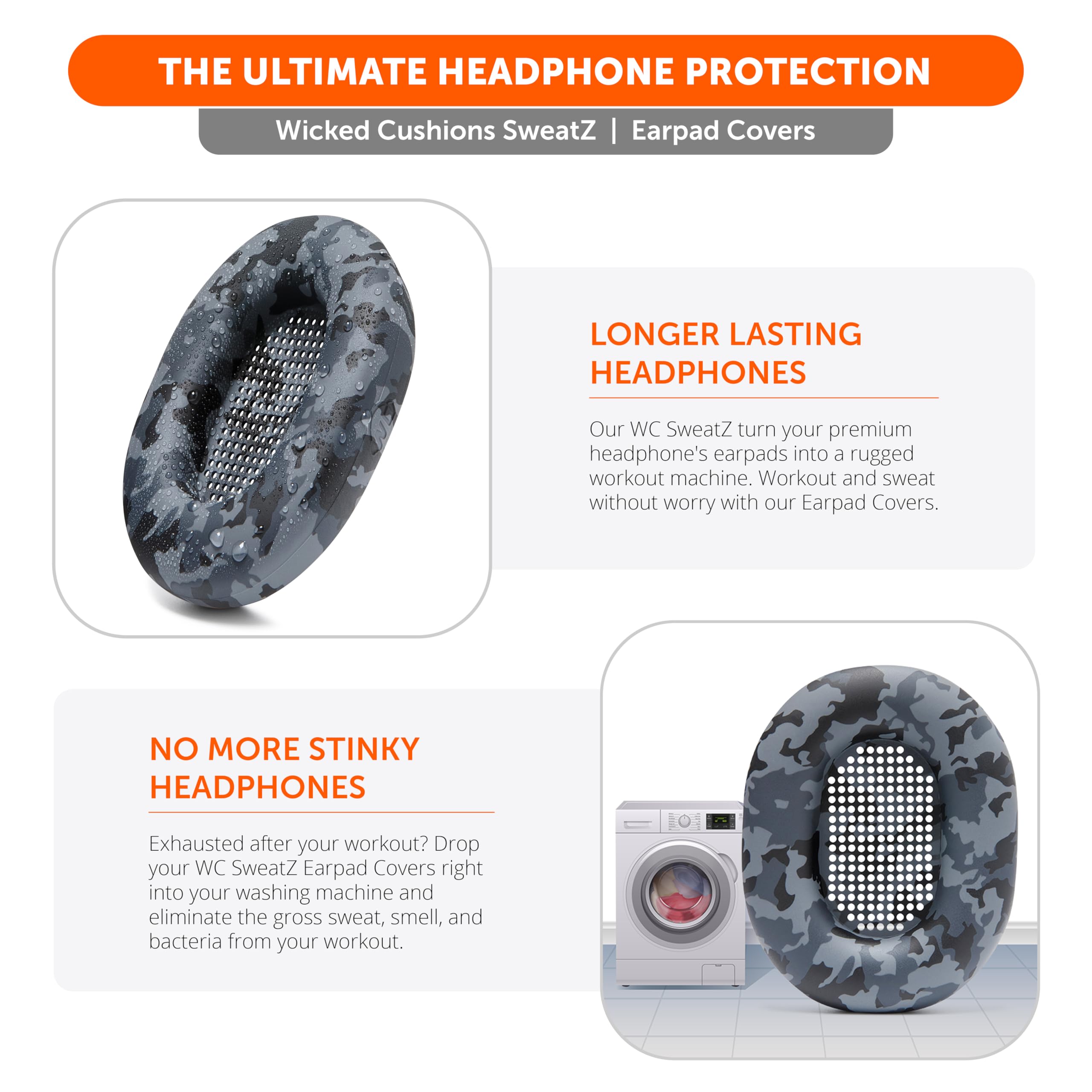 Foto 5 pulgar | Funda Protectora Para Auriculares Wicked Cushions Para Sony Wh1000xm5 - Venta Internacional.