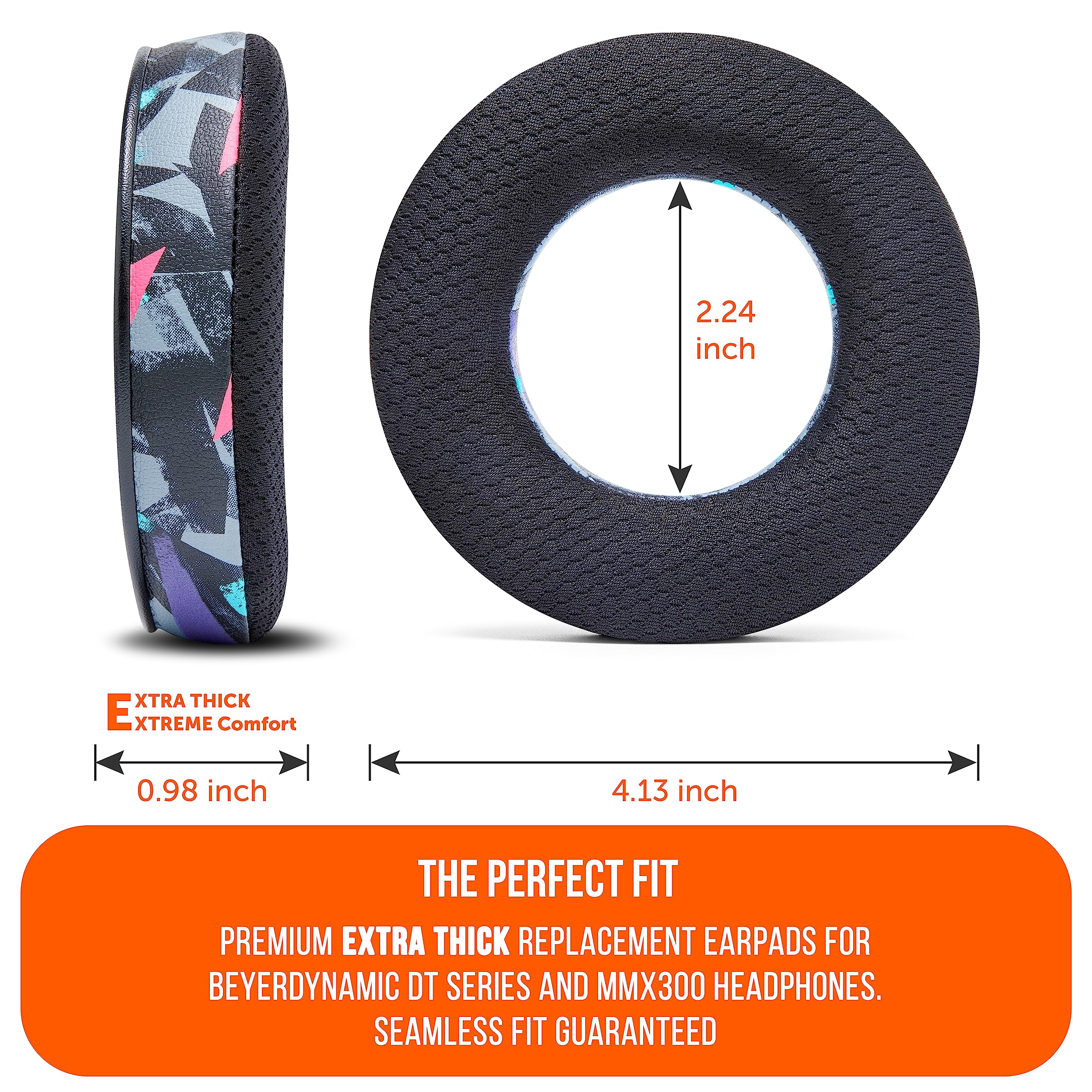 Foto 5 | Almohadillas De Gel Refrescante Para Beyerdynamic Dt770  Dt990  Dt880 - Venta Internacional.