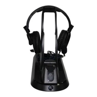 Foto 5 | Auriculares con Soporte 4Gamers Negros Ultimate Gaming Station For Ps5