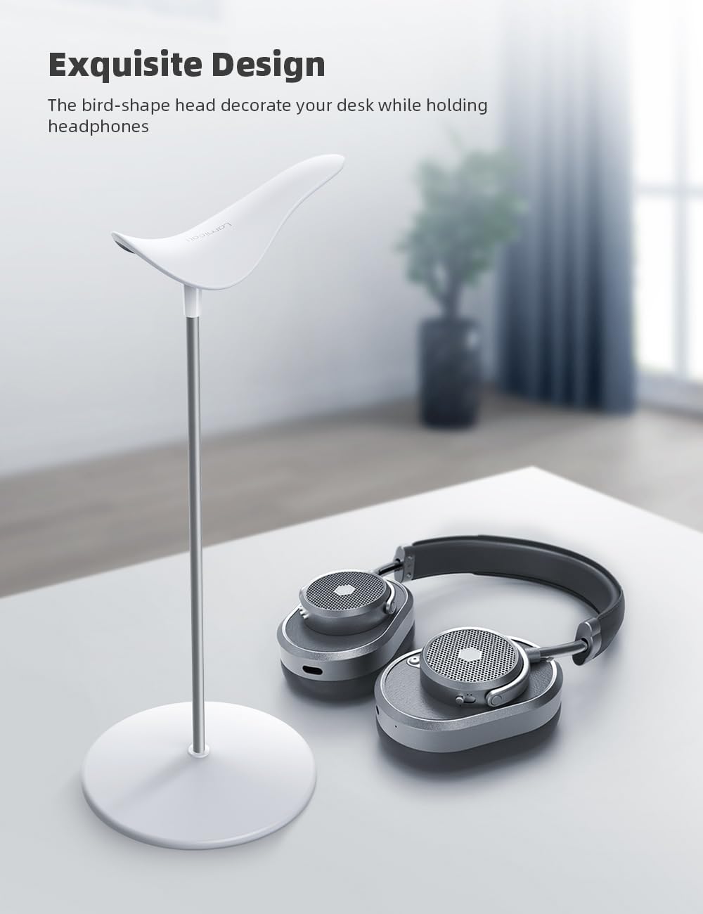 Foto 4 pulgar | Soporte para Audífonos Lamicall Blanco-Venta Internacional