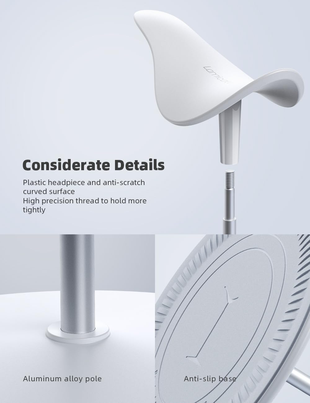 Foto 7 pulgar | Soporte para Audífonos Lamicall Blanco-Venta Internacional