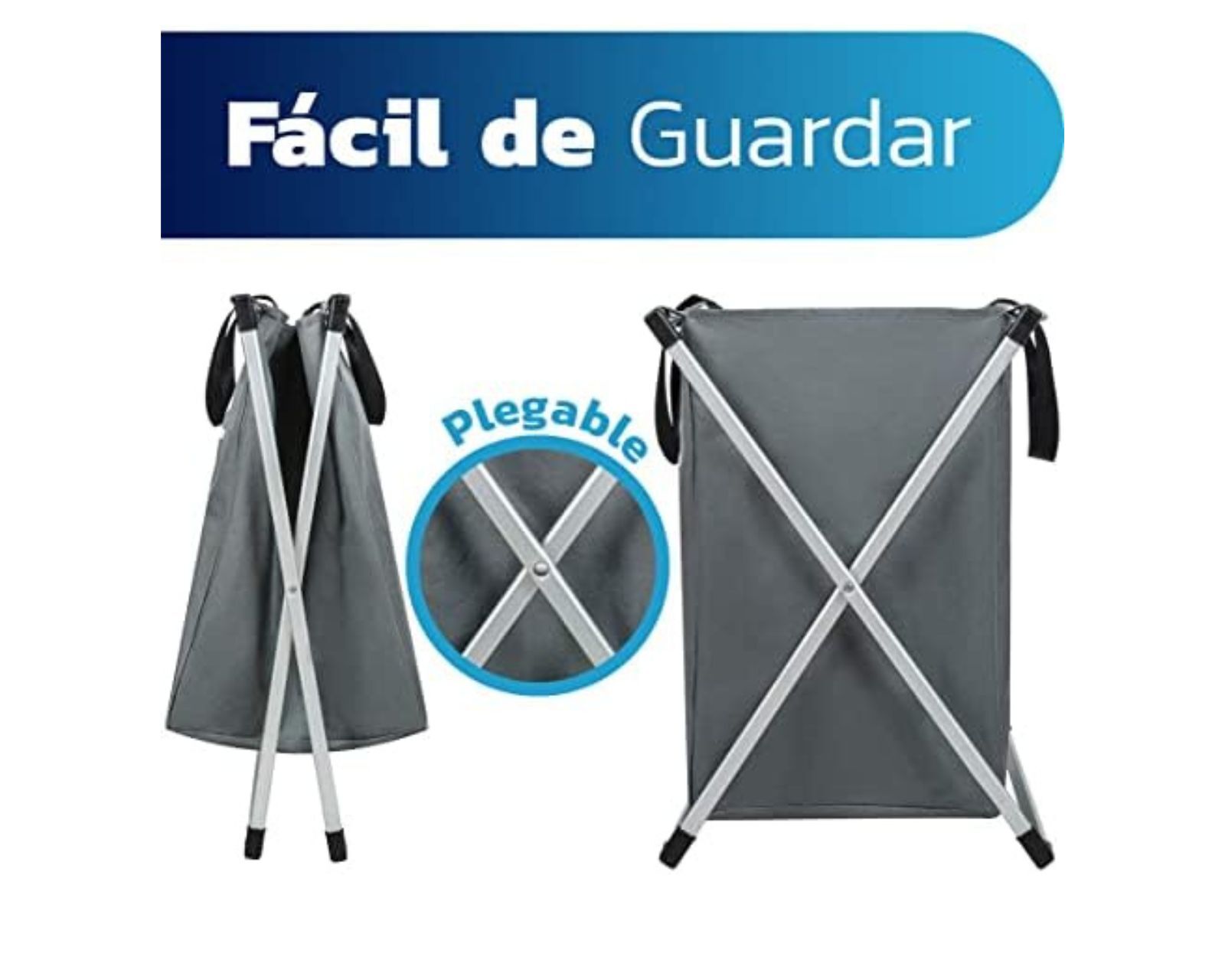 Foto 5 pulgar | Cesto para Ropa Bluelander Plegable