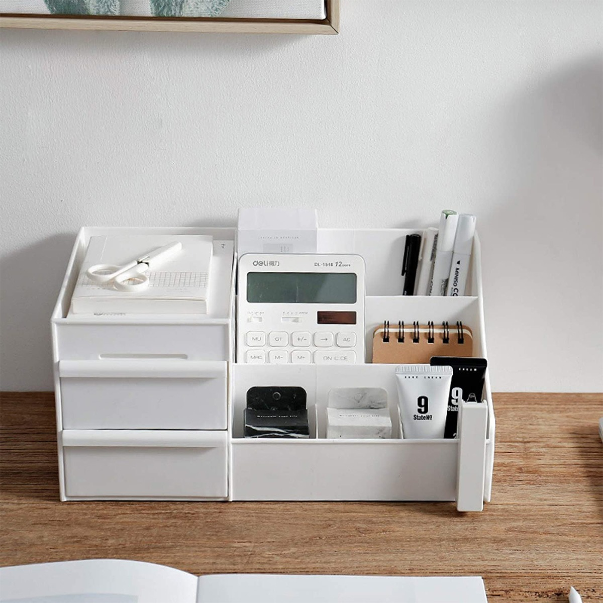 Foto 5 pulgar | Caja Organizadora Maquillaje Con Gavetas De Multifuncional, Blanco