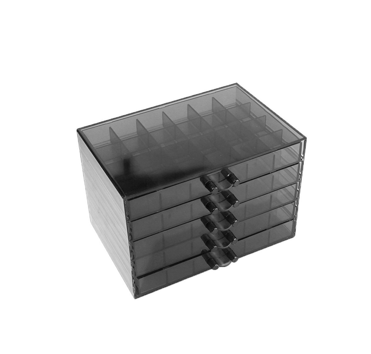 Foto 2 pulgar | Caja Organizadora de Acrílico Wünd Negra para Decoración de Uñas