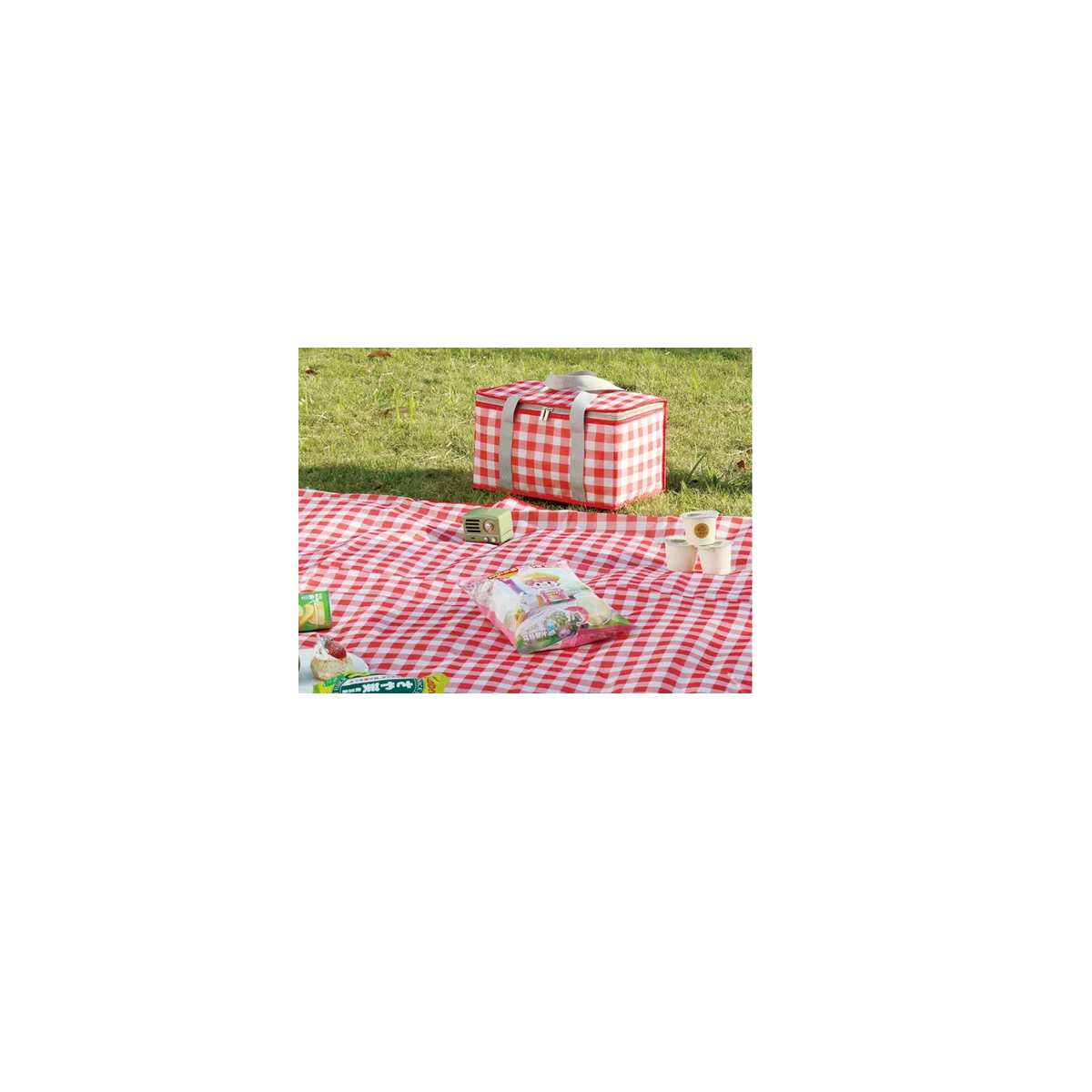 Foto 4 pulgar | Bolsa De Picnic Para Camping Al Aire Libre De Gran Capacidad Eo Safe Imports Esi-15250 Rojo