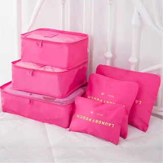 Foto 2 | Kit Organizador De Equipaje 6 Pz