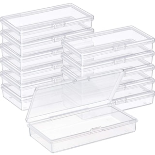 Foto 1 | Caja De Almacenamiento De Abalorios Satinior Satinor Con Tapa Abatible De Plástico Transparente - Venta Internacional.