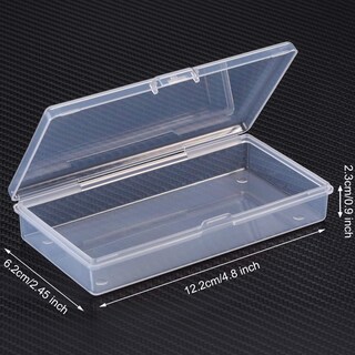 Foto 2 | Caja De Almacenamiento De Abalorios Satinior Satinor Con Tapa Abatible De Plástico Transparente - Venta Internacional.