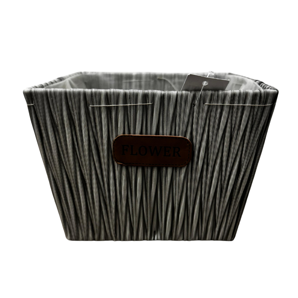 Set 4 Cestas Organizadora Multiusos Caja Decoración De Tela