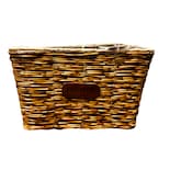 Set 2 Cestas Organizadoras De Mimbre Caja De Decoración