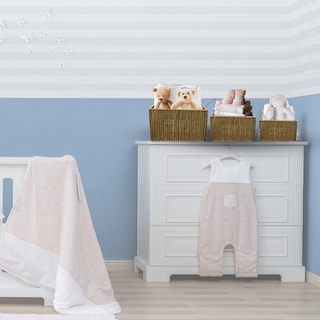 Foto 7 | Set 3 Cestas Organizadoras Tejida Beige Fibras Natural Decorativas