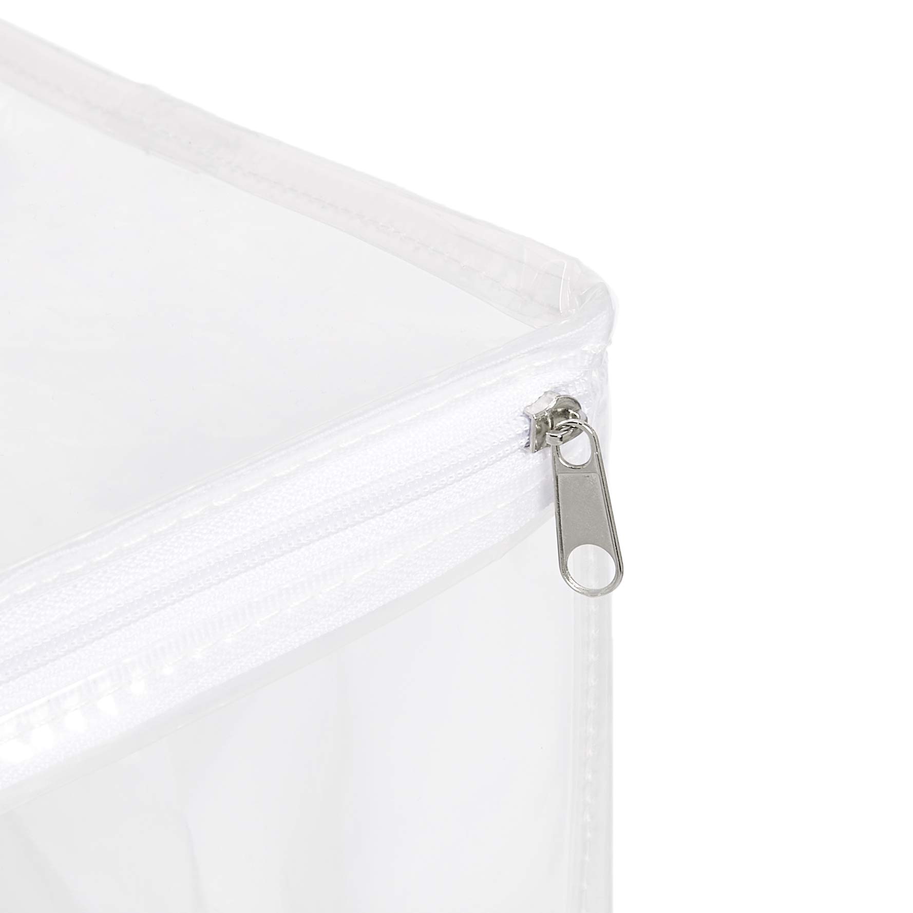Foto 5 pulgar | Organizadores De Almacenamiento Amazon Basics Transparentes Con Cierre, Paquete De 3 - Venta Internacional.