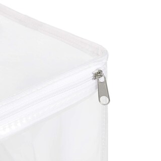 Foto 4 | Organizadores De Almacenamiento Amazon Basics Transparentes Con Cierre, Paquete De 3 - Venta Internacional.