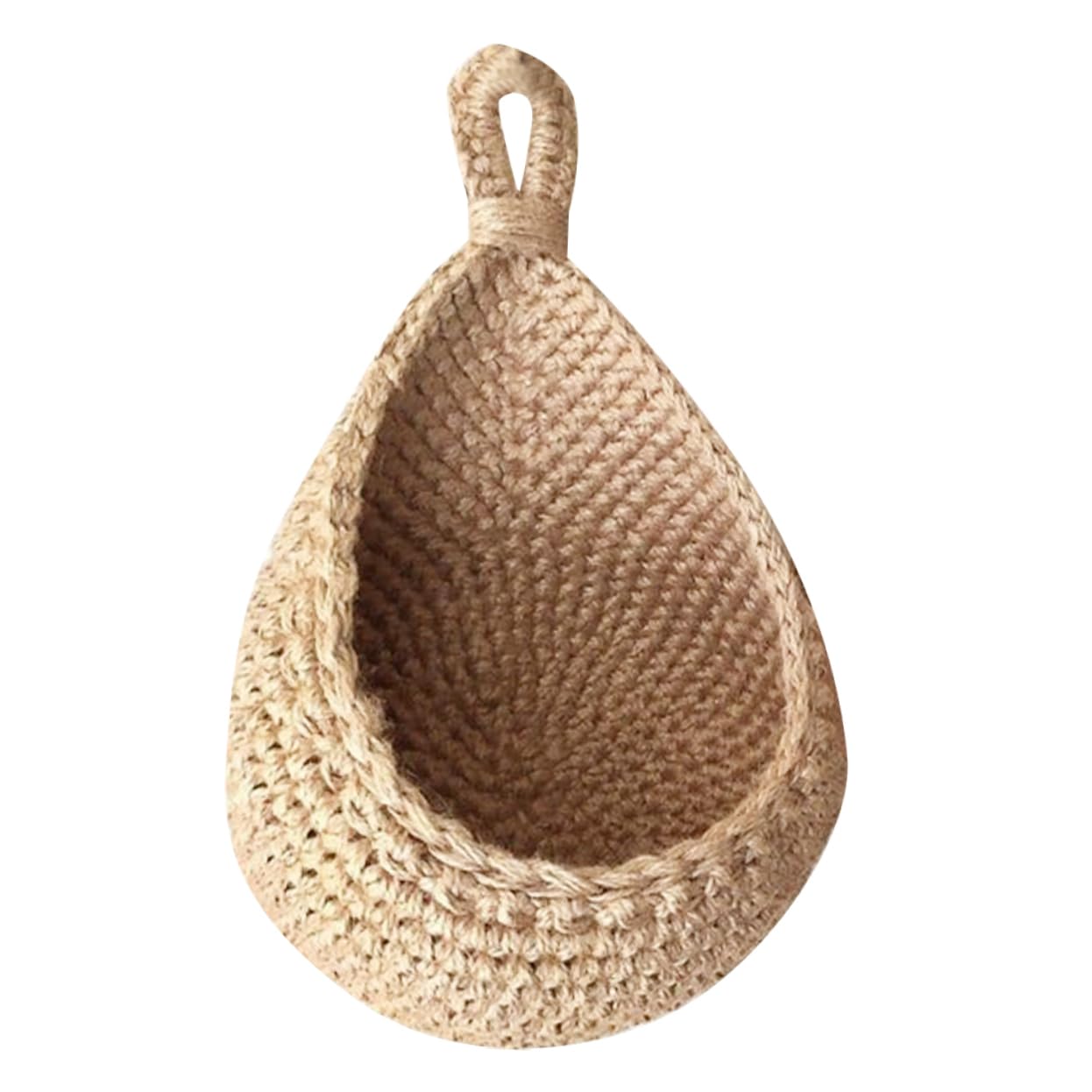 Foto 2 pulgar | Canasta de Pared Tejida Cesta de Almacenamiento para Colgar de Yute - Venta Internacional