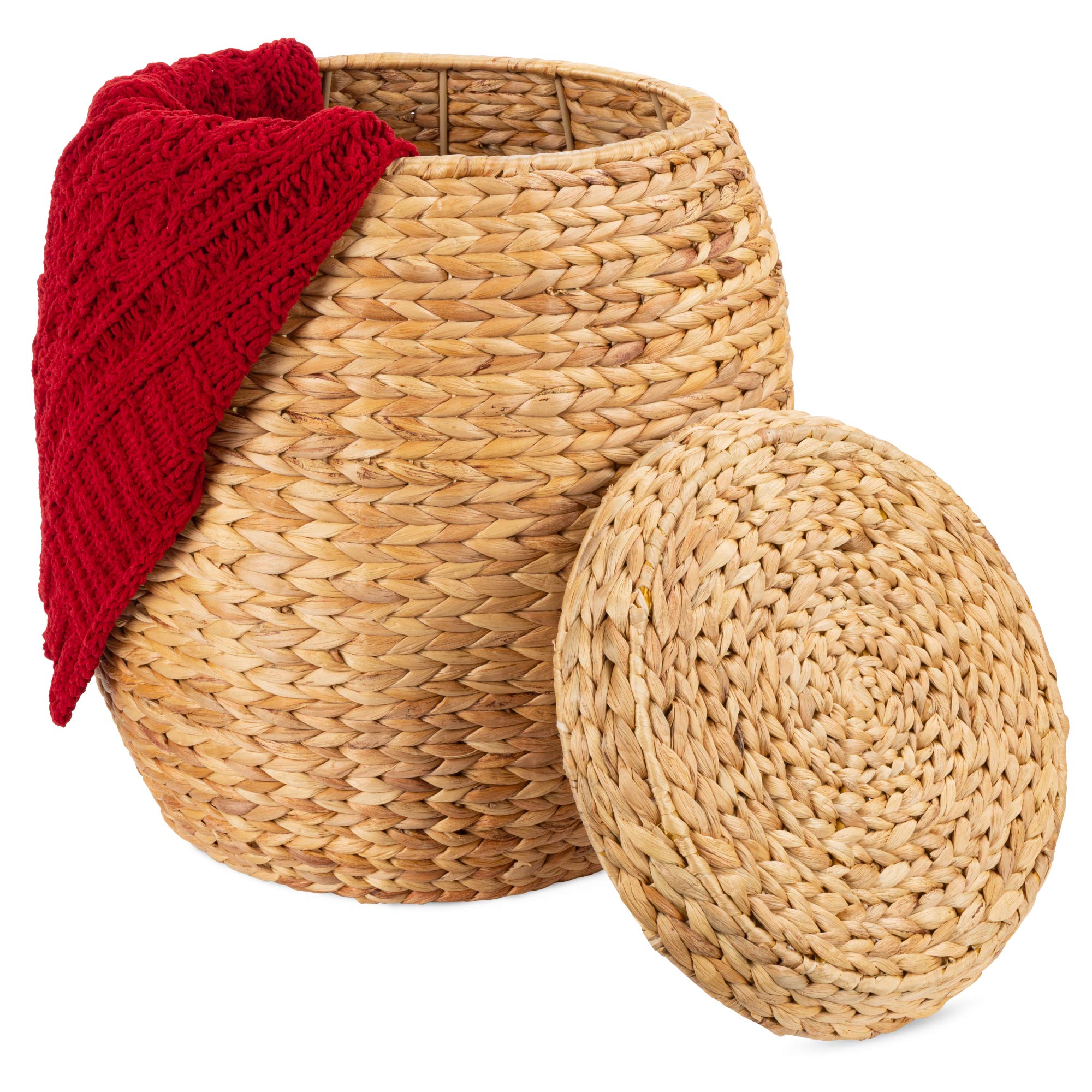 Foto 2 pulgar | Cesta De Almacenamiento Best Choice Products Vintage Hyacinth Natural - Venta Internacional.