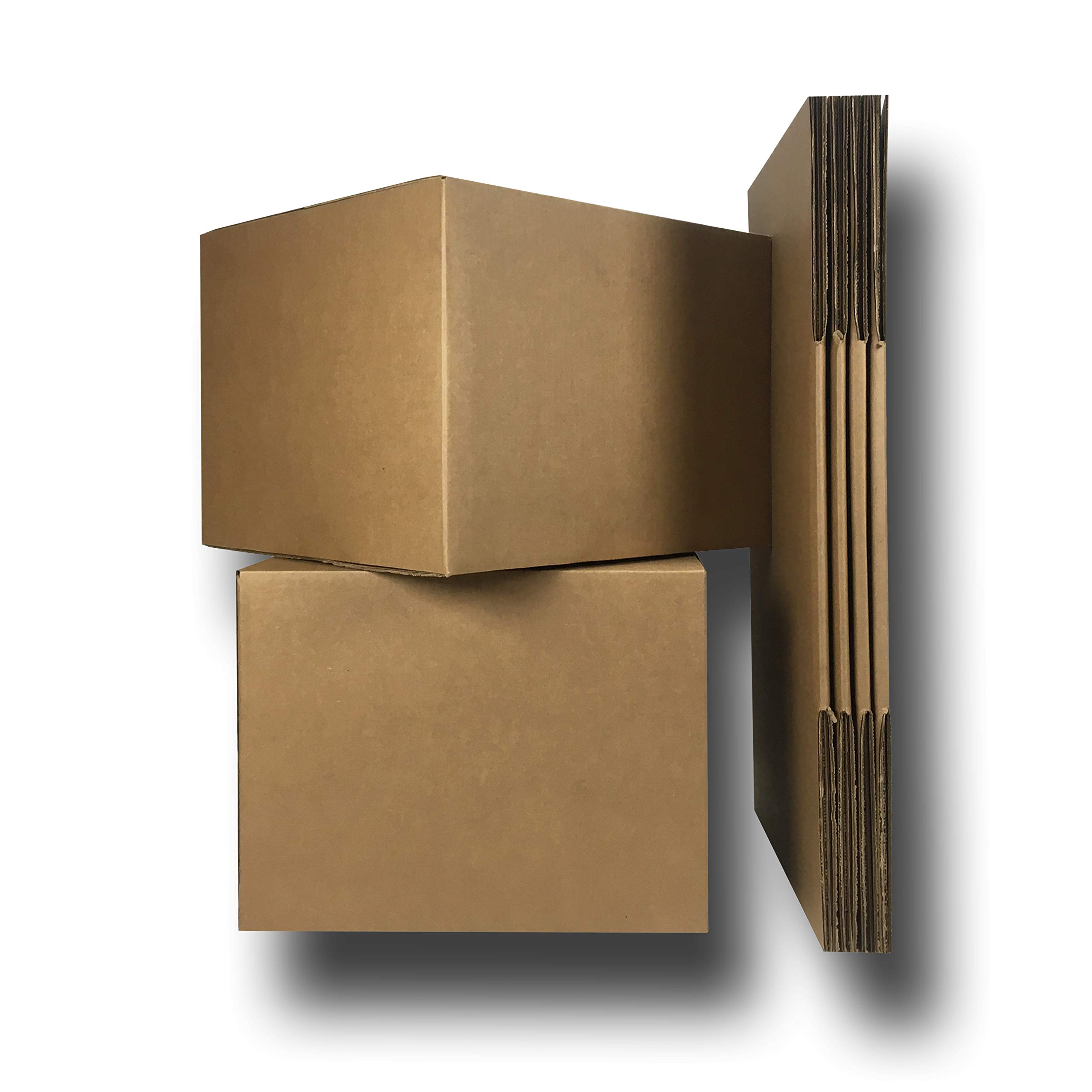 Foto 4 pulgar | Cajas De Mudanza Amazon Basics, Paquete De 6 Unidades, Grandes, 50 X 50 X 38 Cm, Color Marrón - Venta Internacional.
