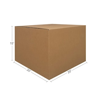 Foto 5 | Cajas De Mudanza Amazon Basics, Paquete De 6 Unidades, Grandes, 50 X 50 X 38 Cm, Color Marrón - Venta Internacional.
