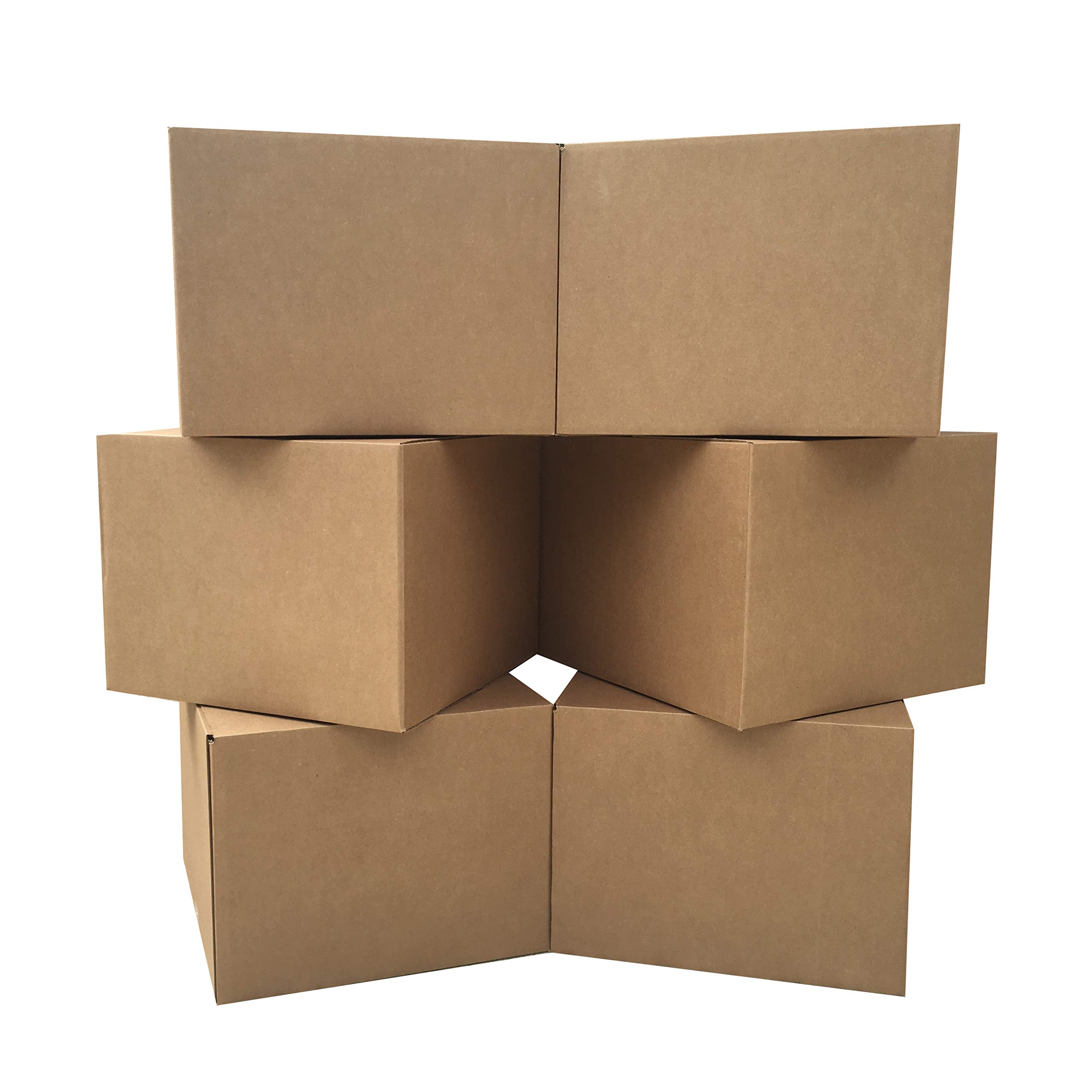 Foto 7 pulgar | Cajas De Mudanza Amazon Basics, Paquete De 6 Unidades, Grandes, 50 X 50 X 38 Cm, Color Marrón - Venta Internacional.