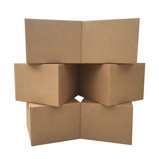 Foto 6 | Cajas De Mudanza Amazon Basics, Paquete De 6 Unidades, Grandes, 50 X 50 X 38 Cm, Color Marrón - Venta Internacional.