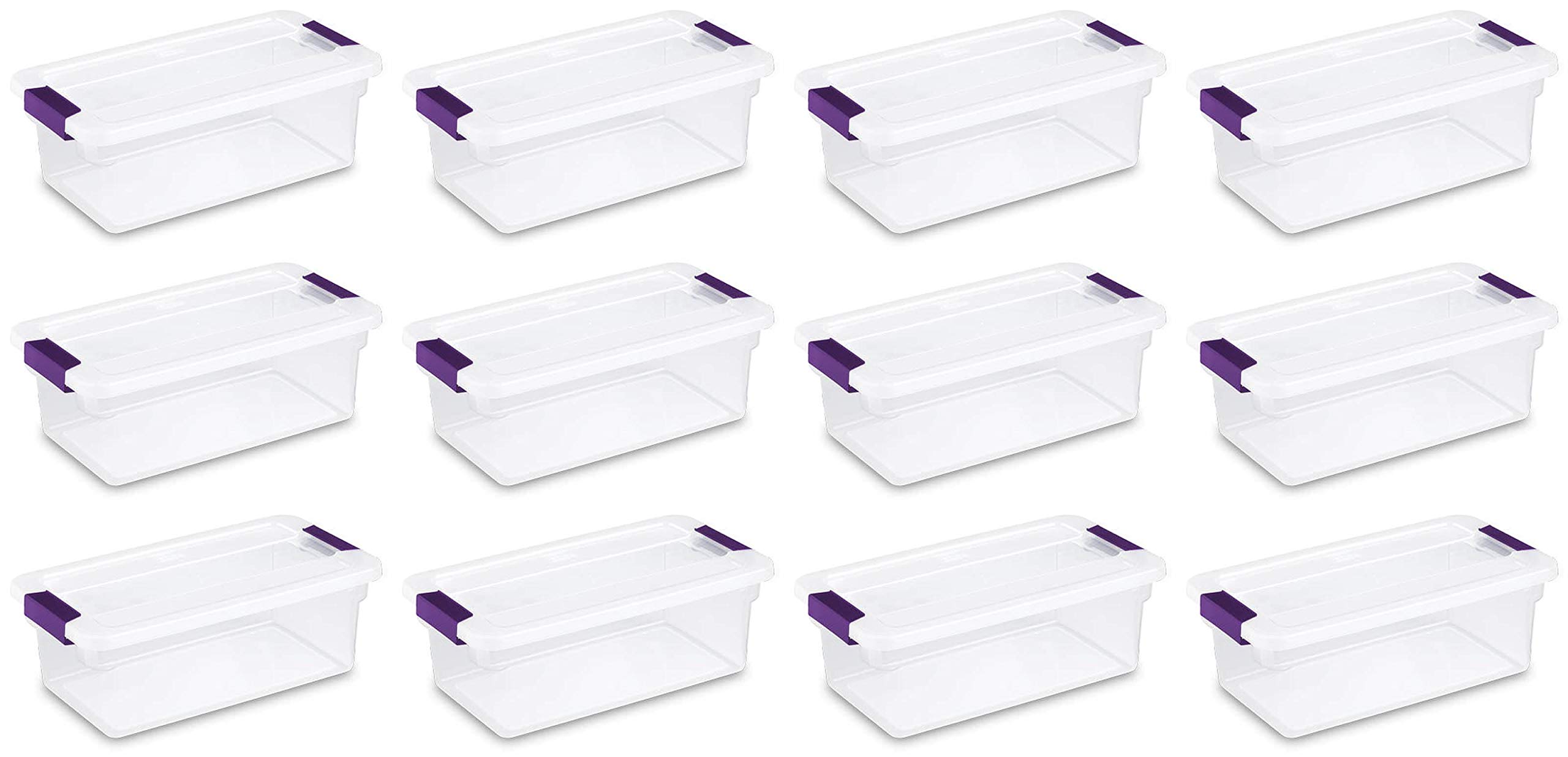 Foto 3 pulgar | Caja de Almacenamiento Sterilite de 12 Piezas-Venta Internacional