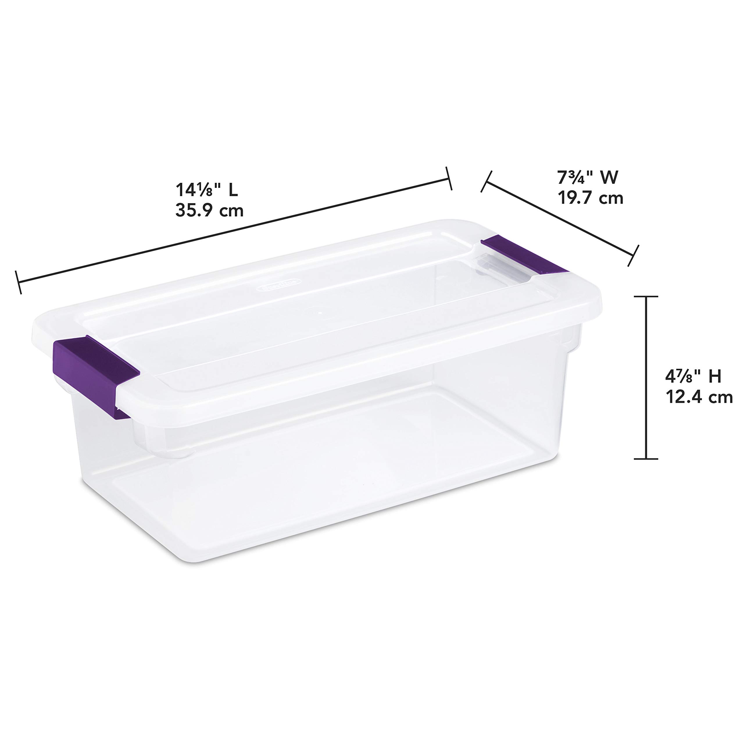 Foto 4 pulgar | Caja de Almacenamiento Sterilite de 12 Piezas-Venta Internacional