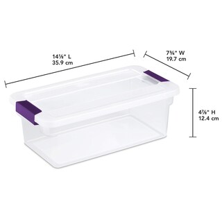 Foto 3 | Caja de Almacenamiento Sterilite de 12 Piezas-Venta Internacional