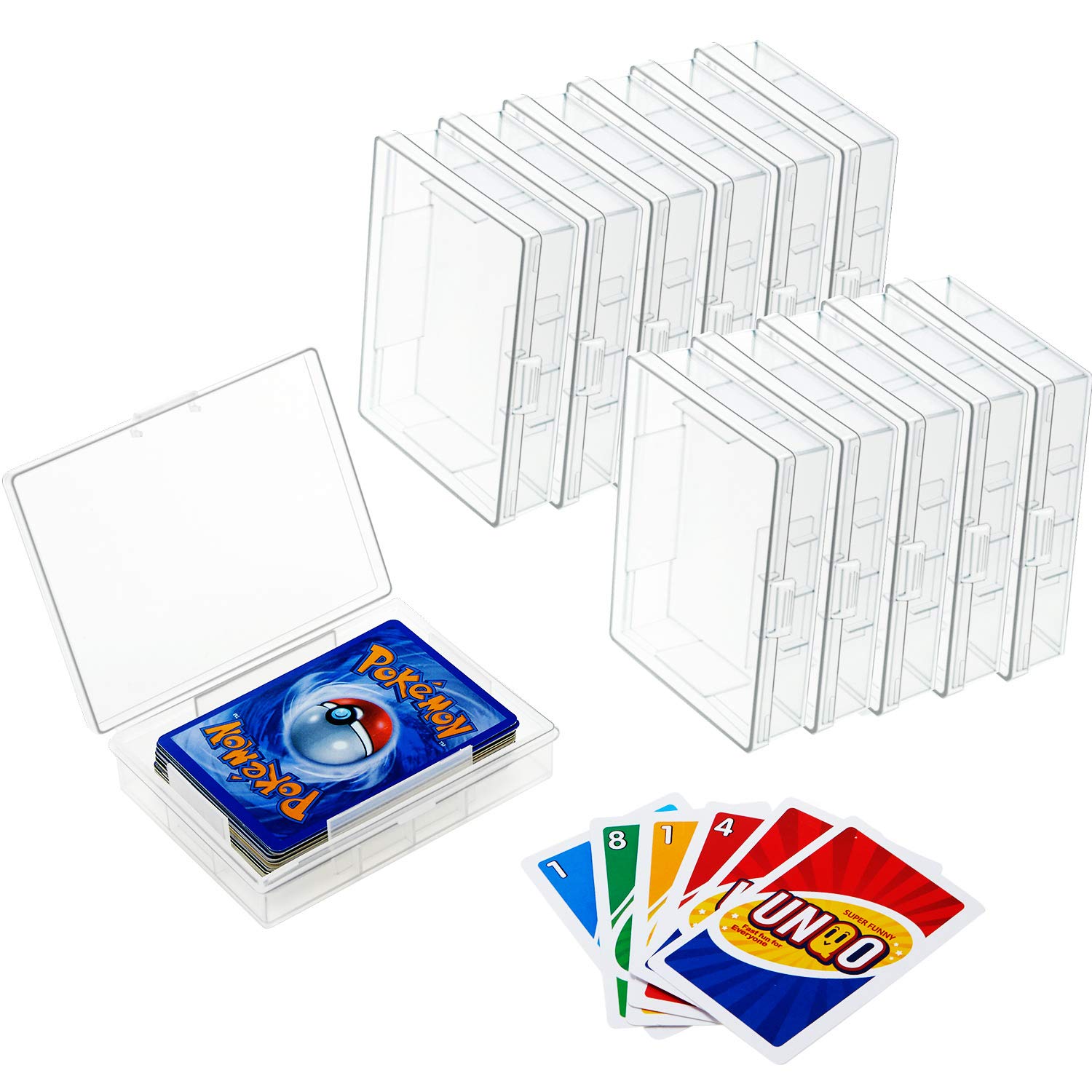 Foto 2 pulgar | Funda Para Cartas Skylety, Organizador De 6 Piezas, Transparente - Venta Internacional.