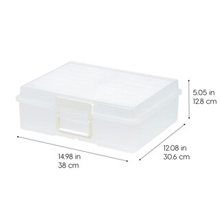 Foto 2 | Caja De Almacenamiento De Fotos Iris Usa Keeper 4x6, Paquete De 1 Unidad - Venta Internacional.