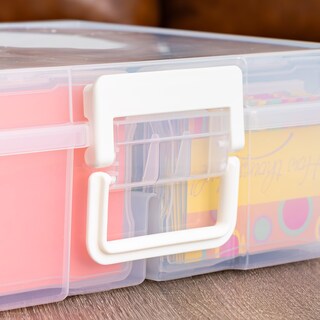 Foto 6 | Caja De Almacenamiento De Fotos Iris Usa Keeper 4x6, Paquete De 1 Unidad - Venta Internacional.