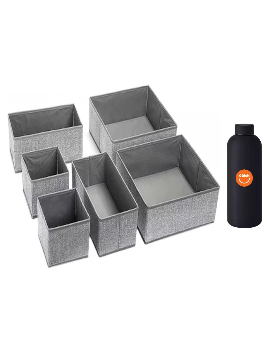 Foto 2 pulgar | Cajas De Almacenamiento Y Organizador De Ropa En Tela
