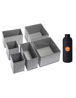 Foto 1 | Cajas De Almacenamiento Y Organizador De Ropa En Tela