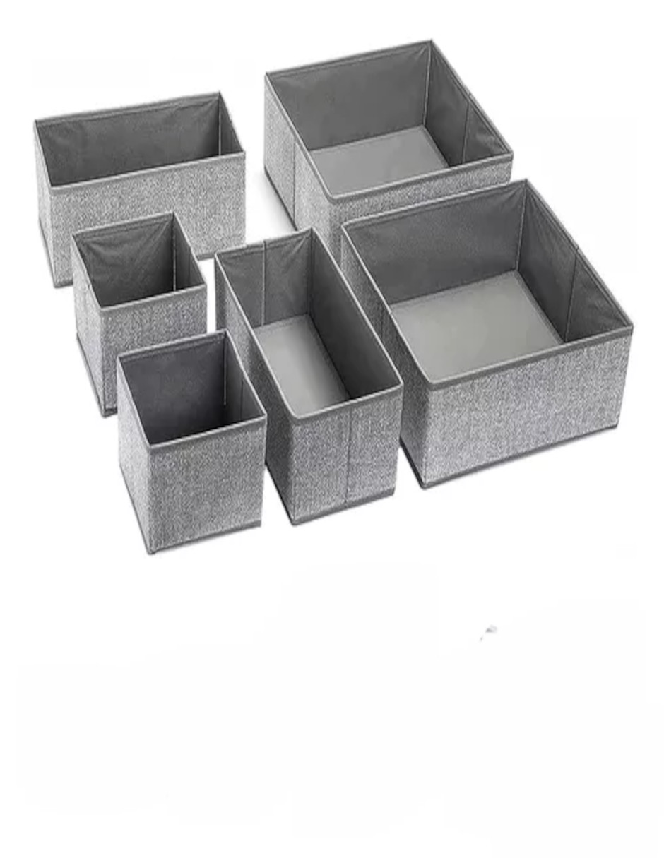Foto 3 pulgar | Cajas De Almacenamiento Y Organizador De Ropa En Tela