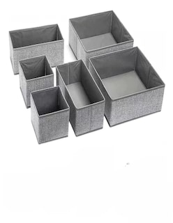 Foto 2 | Cajas De Almacenamiento Y Organizador De Ropa En Tela