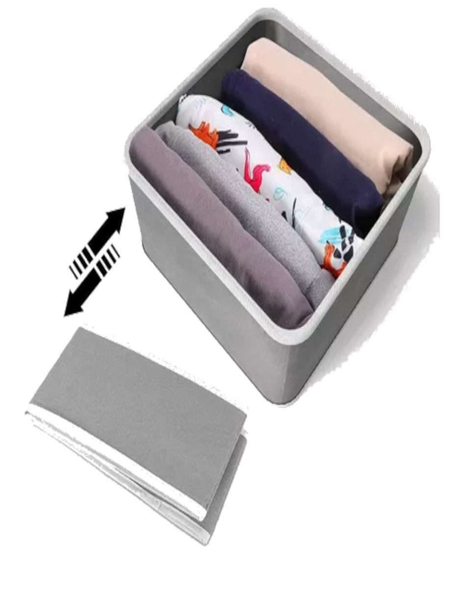 Foto 4 pulgar | Cajas De Almacenamiento Y Organizador De Ropa En Tela